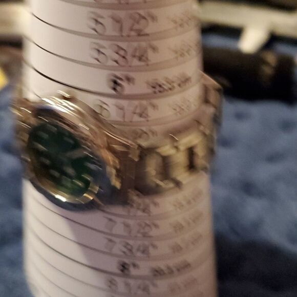Vintage Calvin Klein 1500 Professional‎ Green Face Stainless Band 200 Meters